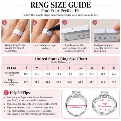 MABELLA Halo Princess Cut 925 Sterling Silver Wedding Ring Set