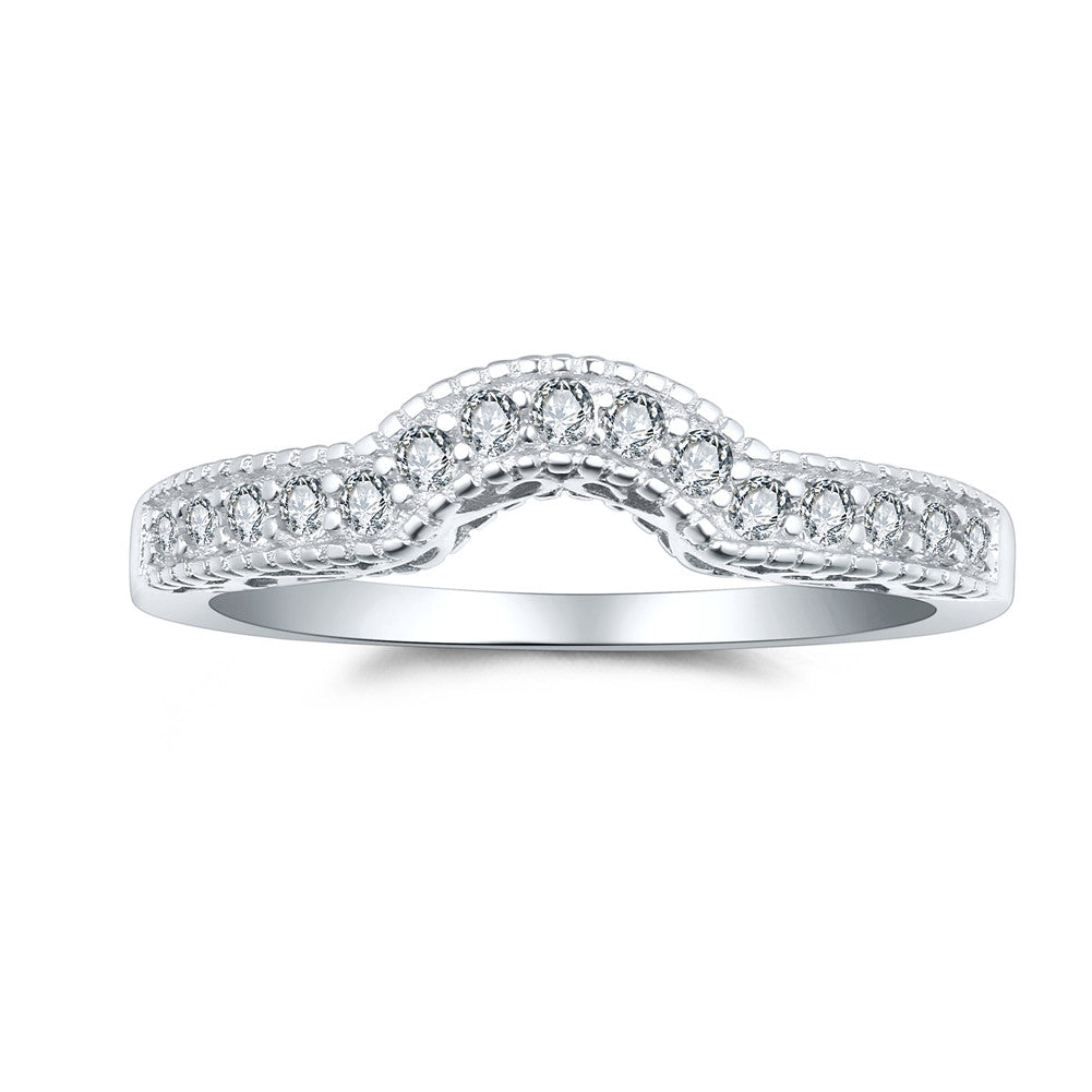 MABELLA CZ Wedding Ring Set